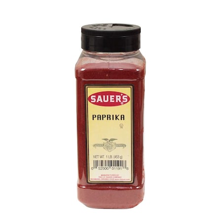 Sauer Sauer Paprika 1lbs Bottle, PK6 01191